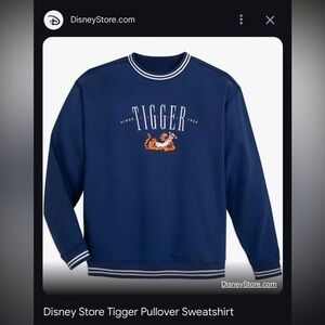 Disney Tigger Sweatshirt Navy Blue